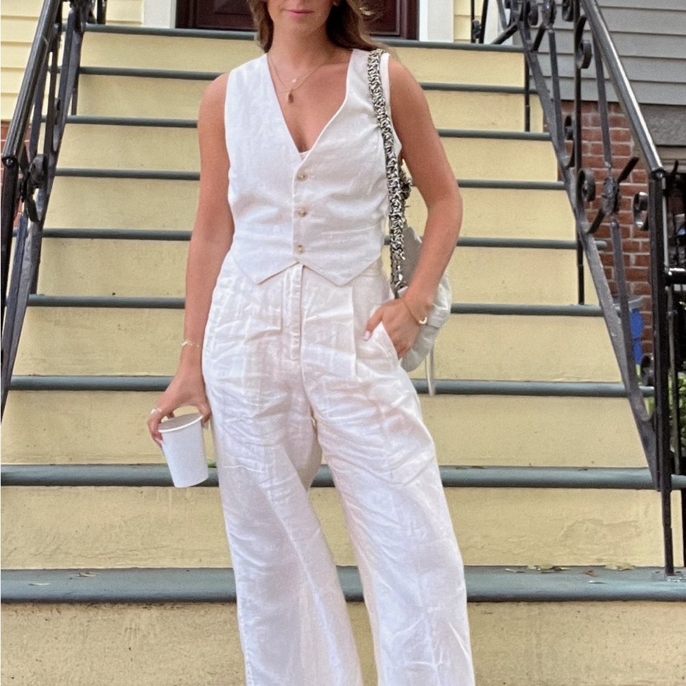 SOLD XX Linen Vest